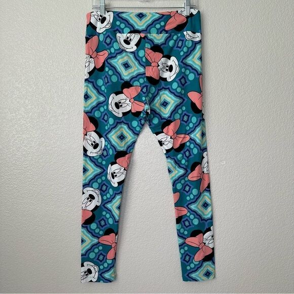 NWOT Lularoe Disney Minnie Mouse Tall & Curvy Leggings - Picture 4 of 10